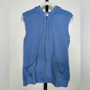 Te Verde Equinox Women's Sleeveless Hoodie Sweatshirt -‎ Size Small